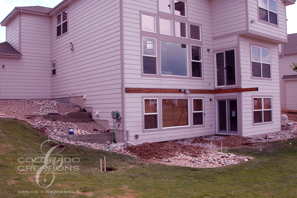 Colorado Creations Custom Decks - Before Photo