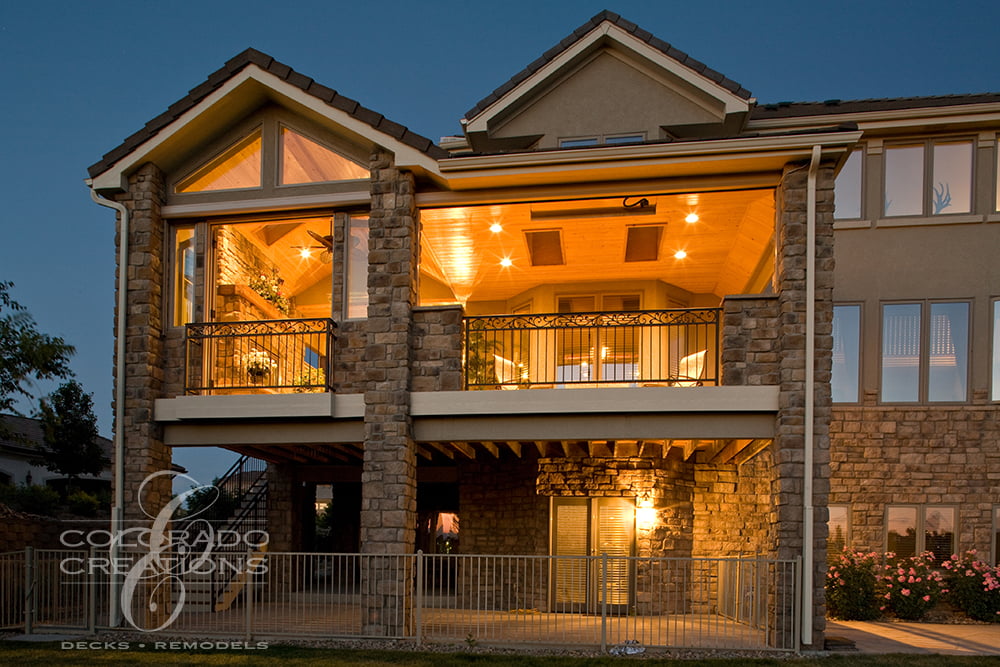 Colorado Creations Deck Builder - Aurora, Co Secluded outdoor living
