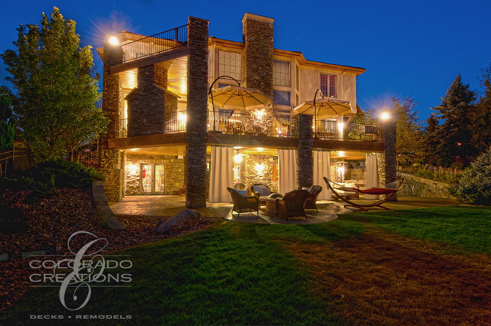 Highlands Ranch Multi-Level Outdoor Living Retreat with Mountain Views