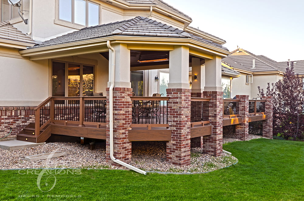 Beautifully Crafted Covered Deck in Aurora, Colorado - Luxury Deck Builder