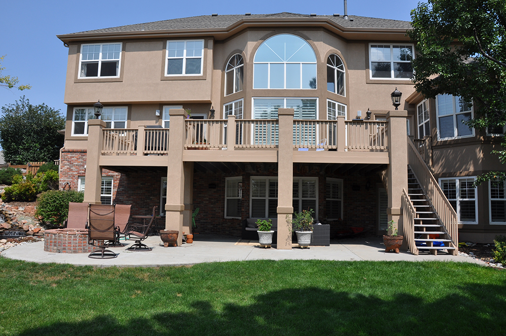 Highlands Ranch Deck - Outdoor Comforts - BEFORE