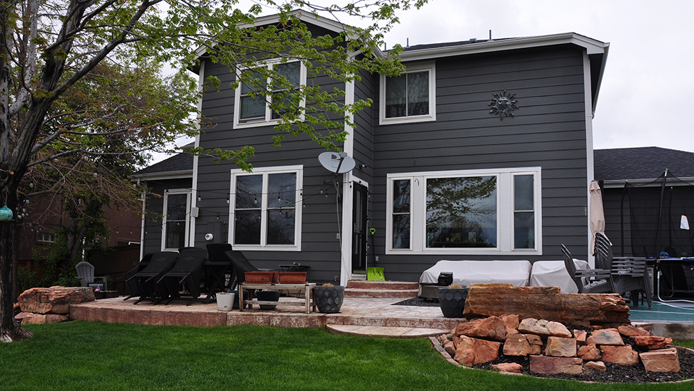 Outdoor Living in Highlands Ranch - Luxury Covered Patio - BEFORE