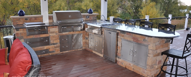 Littleton Multi-Level Outdoor Living Retreat with Chef’s Kitchen