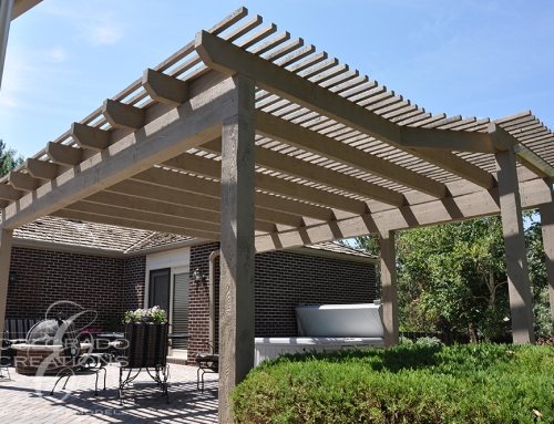 Littleton Backyard Retreat with Pergola, Fire Pit, and Hot Tub