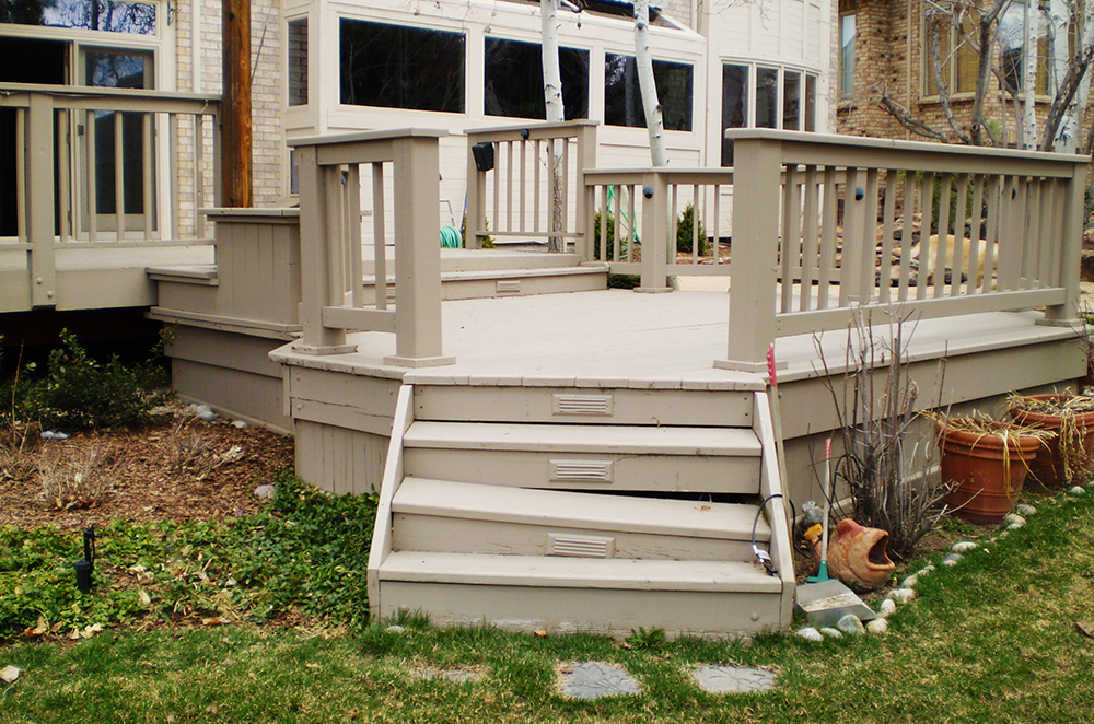 Colorado Creations Centennial Deck - BEFORE
