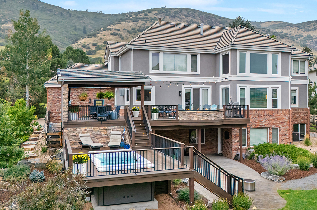 THE SWIM SPA DECK - AFTER!