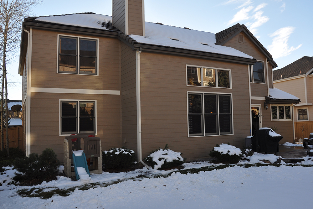 Lonetree Covered Deck - Colorado Creations Before Photo